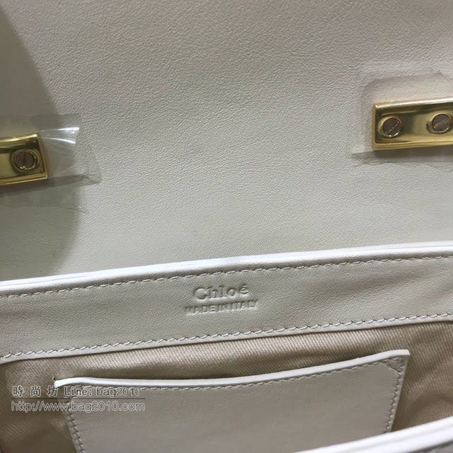 Chloe女包 克洛伊經典C bag小牛皮拼接麂皮包包 Chole手提肩背斜挎包  jjh1214